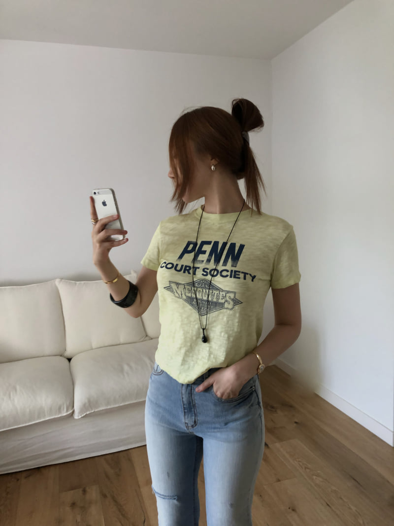 Made - Korean Women Fashion - #momslook - Slap Tee - 12