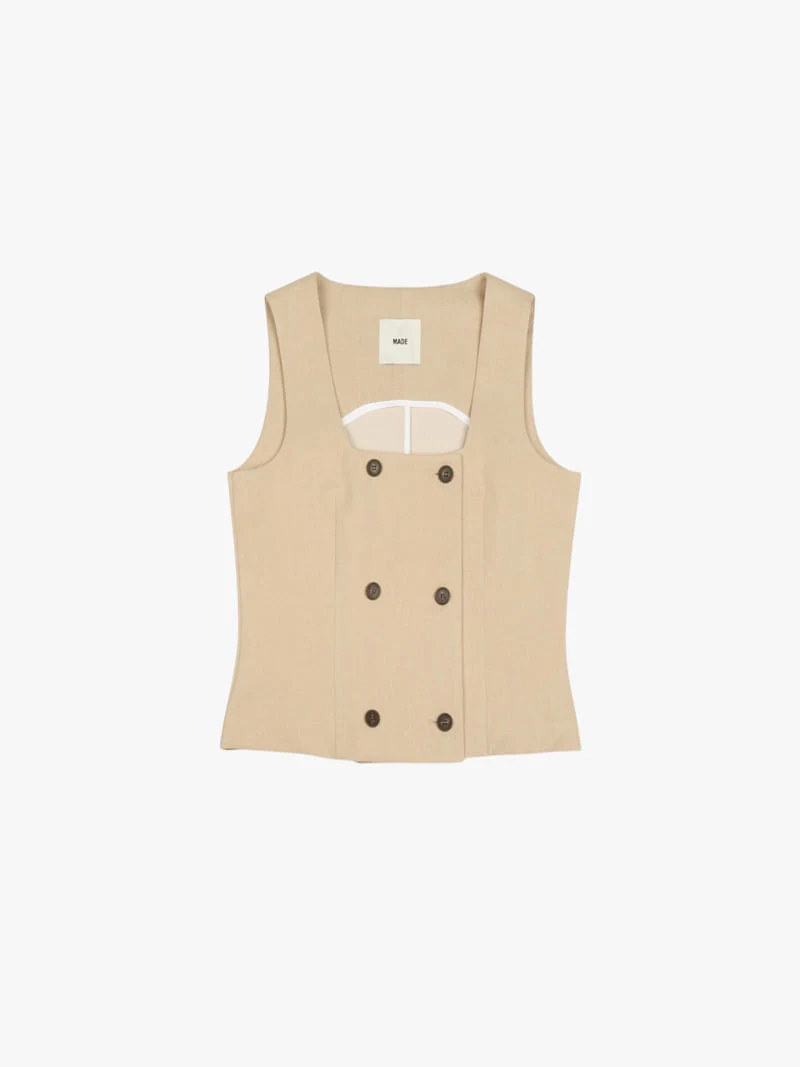 Made - Korean Women Fashion - #momslook - Maje Vest
