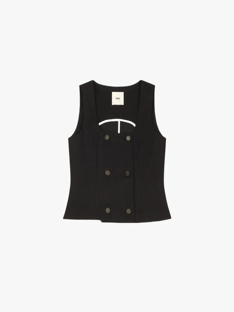 Made - Korean Women Fashion - #momslook - Maje Vest - 3