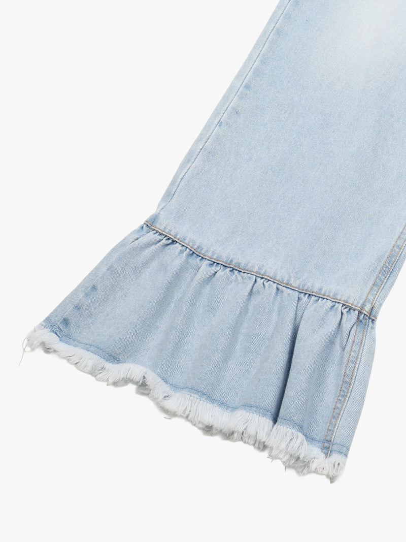 Made - Korean Women Fashion - #momslook - Dally Denim Pants - 5