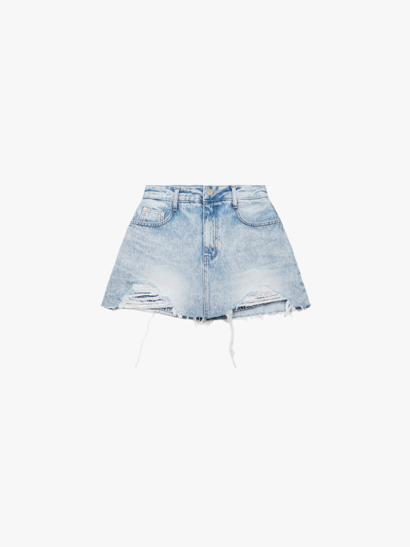 Made - Korean Women Fashion - #momslook - Haze Denim Skirt