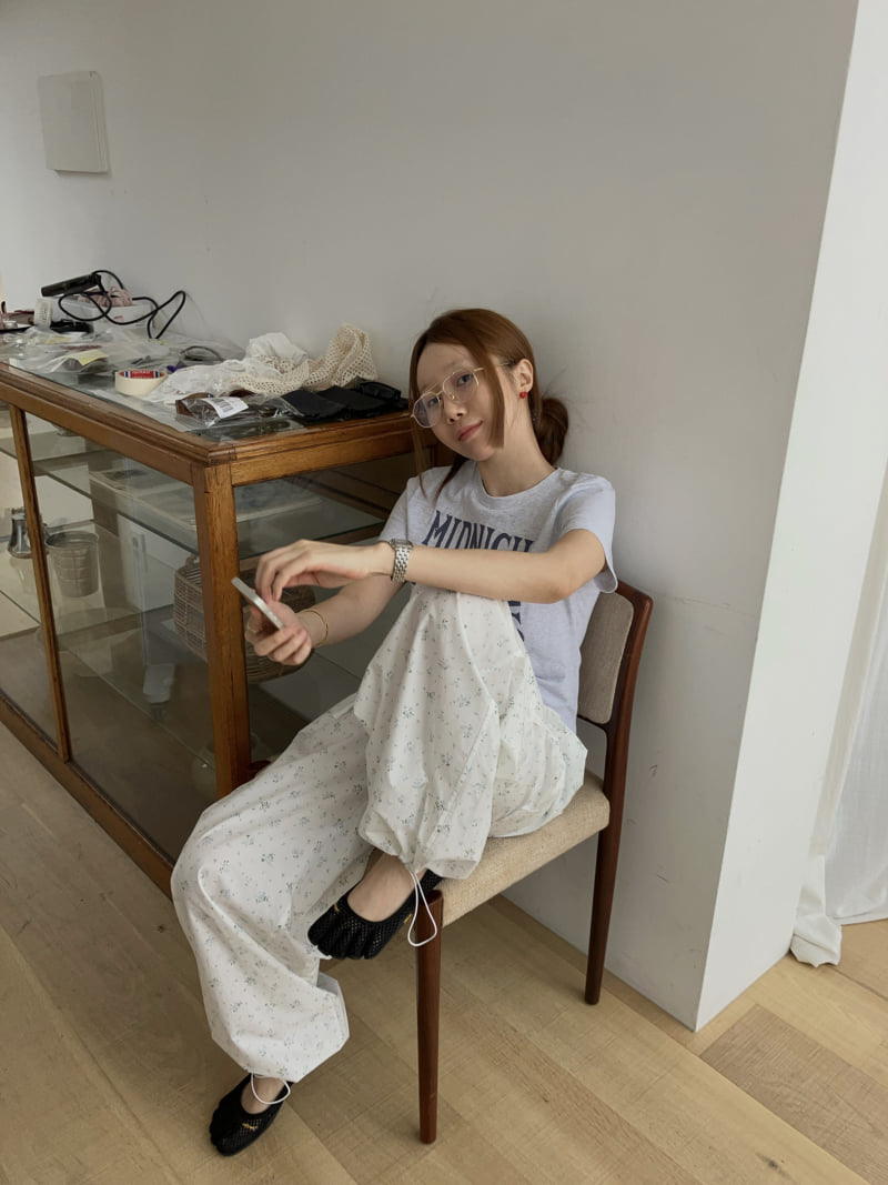 Made - Korean Women Fashion - #momslook - Flower Pants - 8
