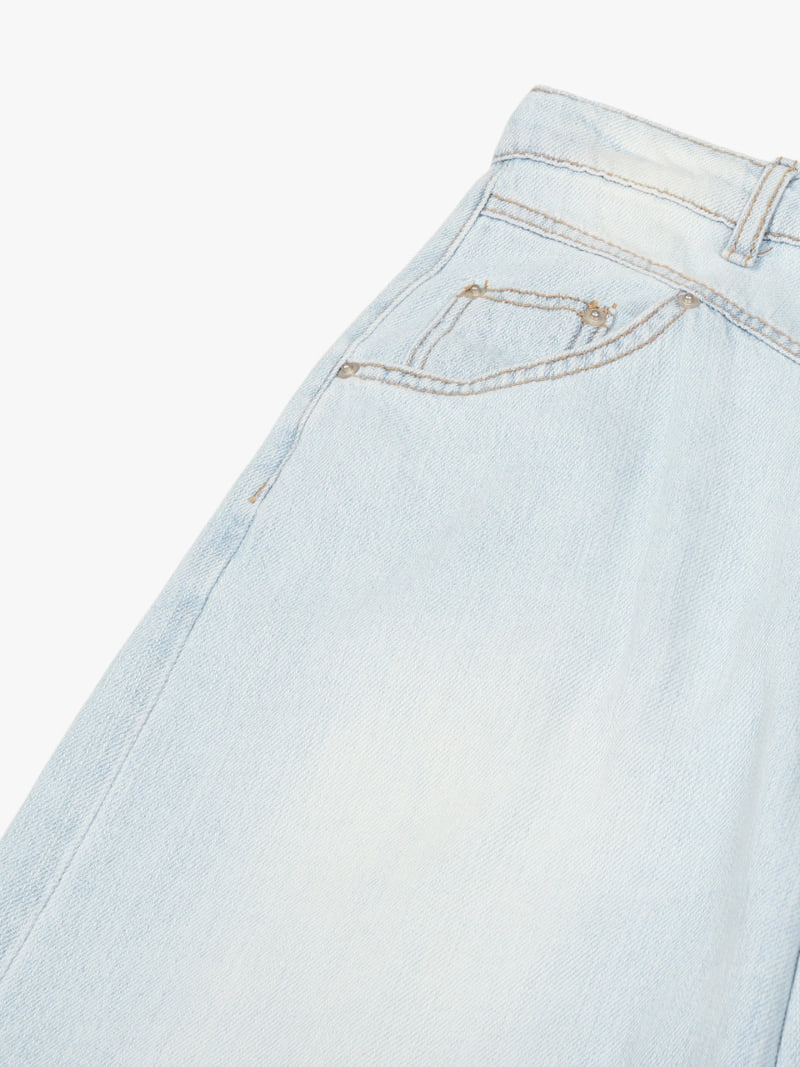 Made - Korean Women Fashion - #momslook - Jelly Denim Pants - 2