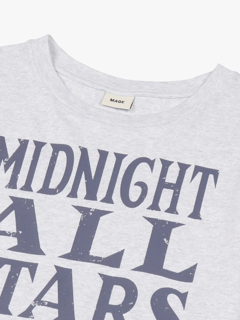 Made - Korean Women Fashion - #momslook - Midnight Tee - 5