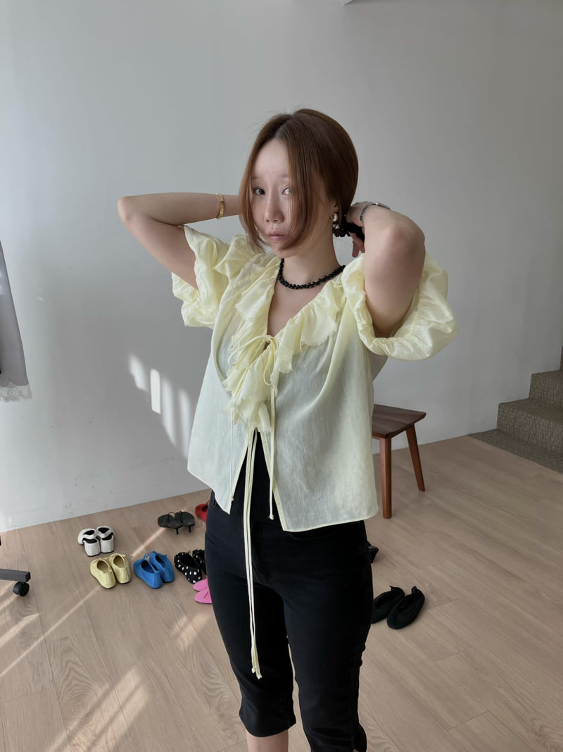 Made - Korean Women Fashion - #momslook - Momo Blouse - 9