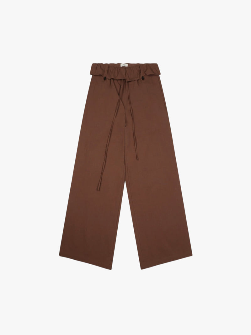 Made - Korean Women Fashion - #momslook - Folder Pants - 8