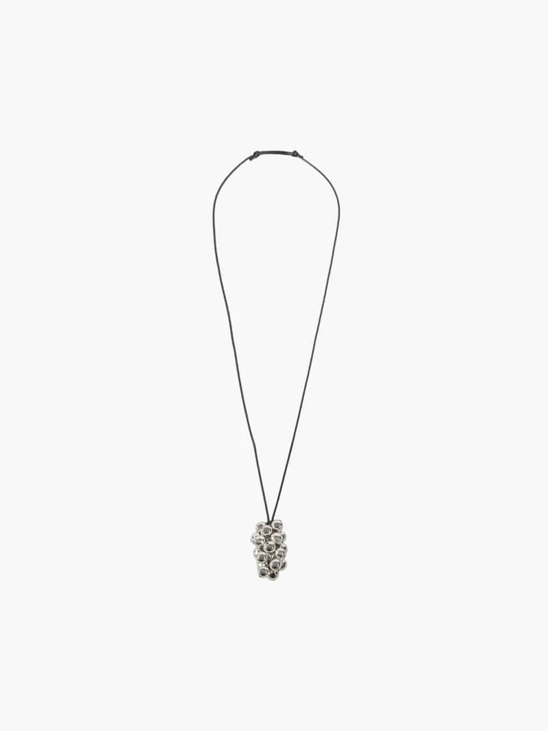 Made - Korean Women Fashion - #momslook - Grape Necklace ( Silver ) - 2