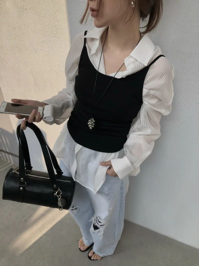 Made - Korean Women Fashion - #momslook - Grape Necklace ( Silver ) - 5
