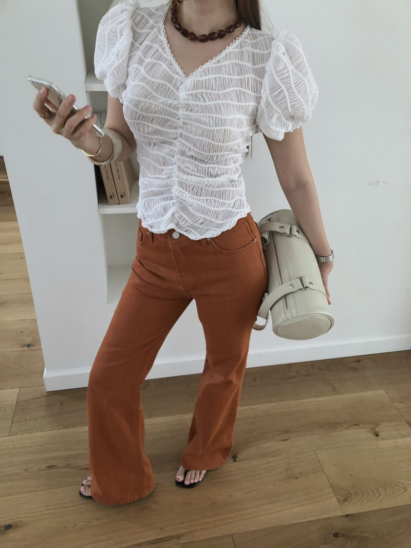 Made - Korean Women Fashion - #pursuepretty - Sheer Blouse - 7