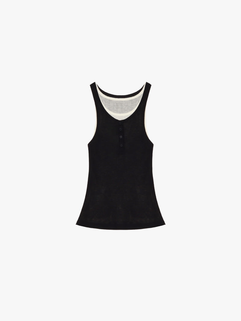 Made - Korean Women Fashion - #restrostyle - Two Way Sleeveless Top - 3