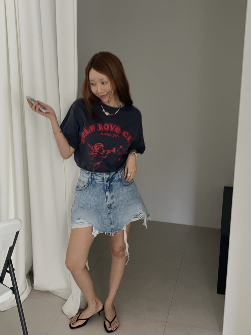 Made - Korean Women Fashion - #restrostyle - Self Tee - 9