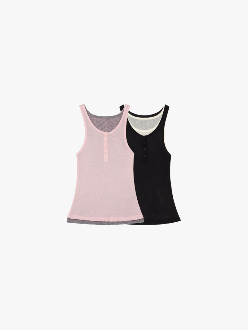 Made - Korean Women Fashion - #restrostyle - Two Way Sleeveless Top - 4