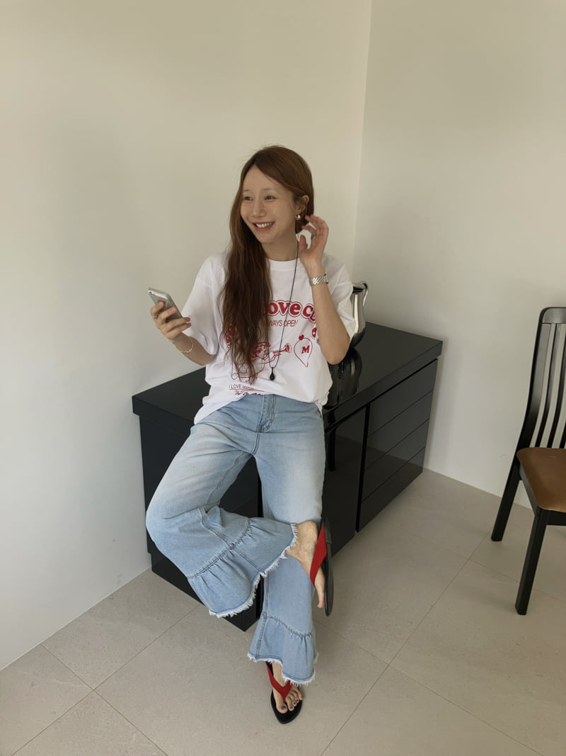 Made - Korean Women Fashion - #romanticstyle - Self Tee - 10