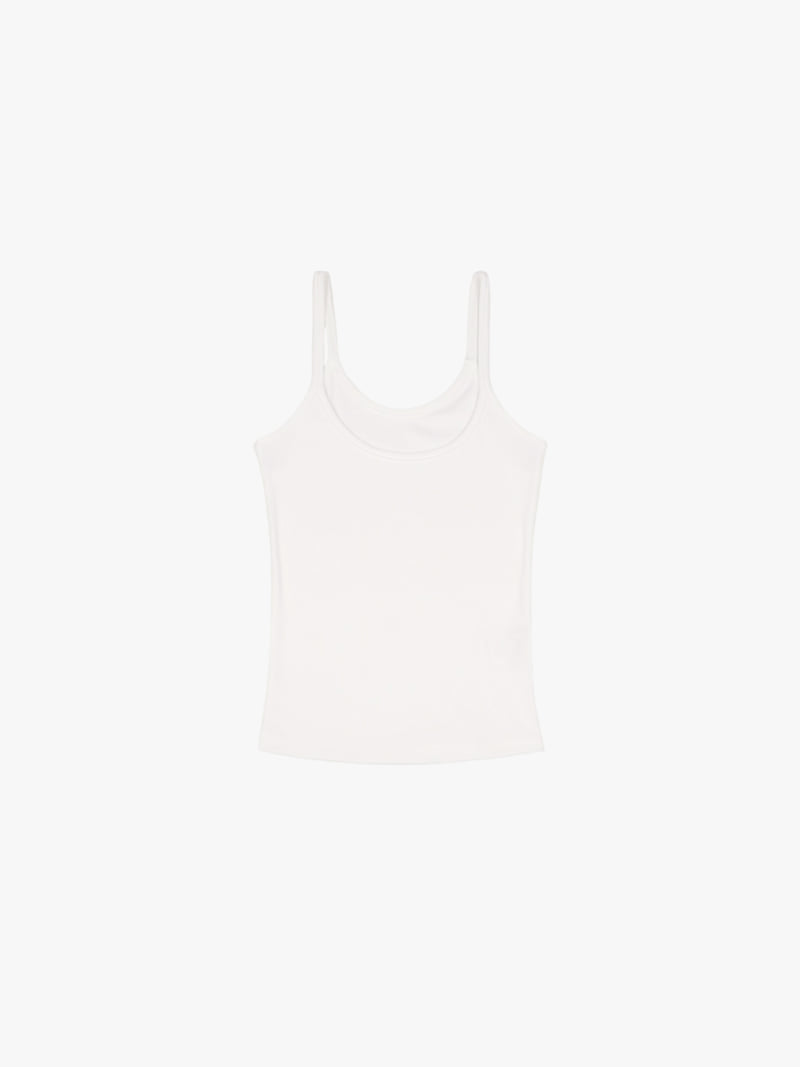 Made - Korean Women Fashion - #romanticstyle - Line Sleeveless Top - 3