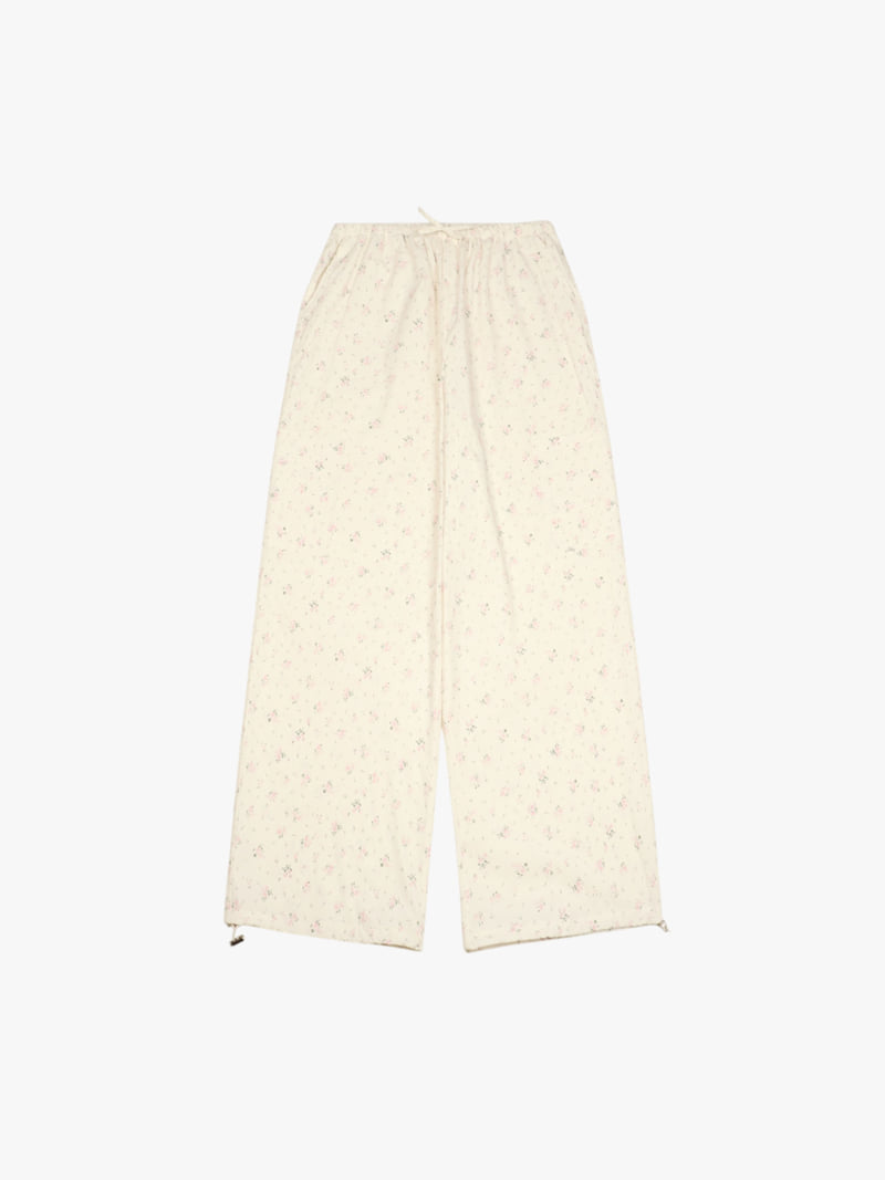 Made - Korean Women Fashion - #thelittlethings - Flower Pants - 3