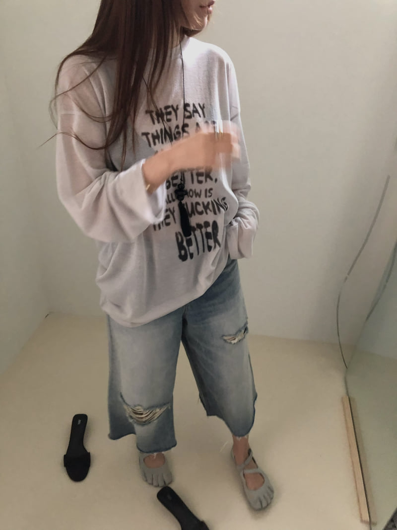 Made - Korean Women Fashion - #vintageinspired - Barrel Tee - 8