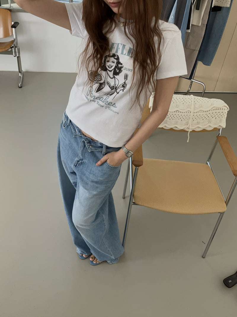 Made - Korean Women Fashion - #vintagekidsstyle - Waffle Tee - 10