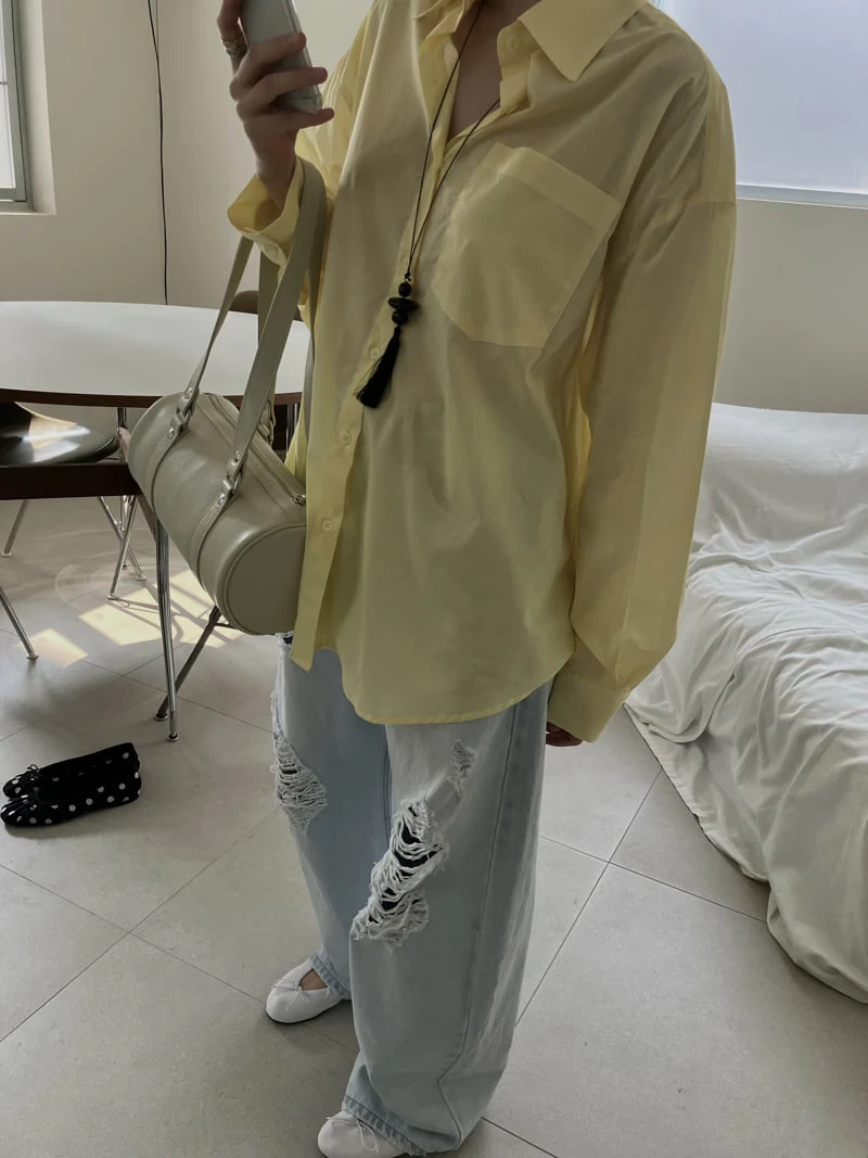 Made - Korean Women Fashion - #vintagekidsstyle - Mist Shirt - 10