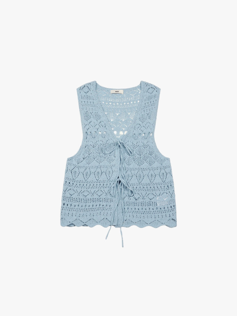 Made - Korean Women Fashion - #womensfashion - Deluna Vest Sleeveless Top