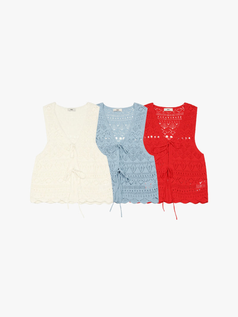 Made - Korean Women Fashion - #womensfashion - Deluna Vest Sleeveless Top - 5