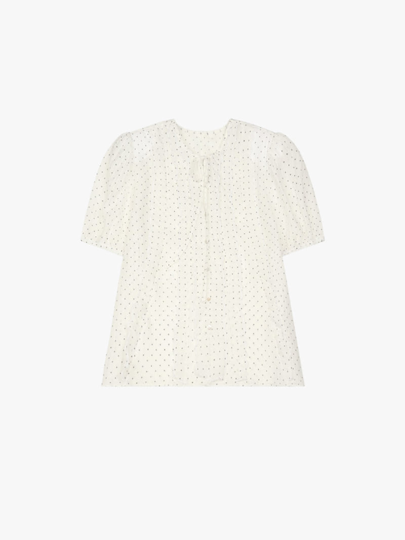 Made - Korean Women Fashion - #womensfashion - Dot Blouse