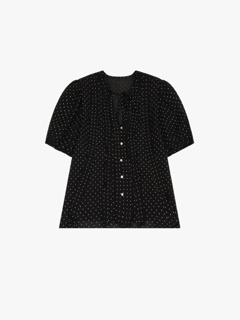 Made - Korean Women Fashion - #womensfashion - Dot Blouse - 3