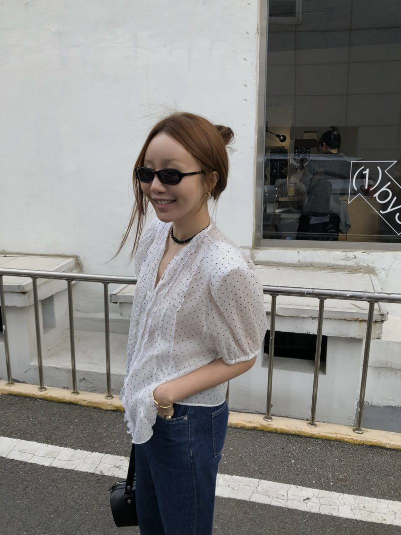 Made - Korean Women Fashion - #womensfashion - Dot Blouse - 9