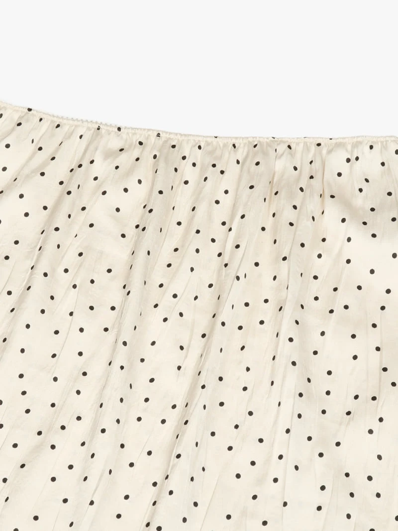 Made - Korean Women Fashion - #womensfashion - Polka Dot Skirt - 5