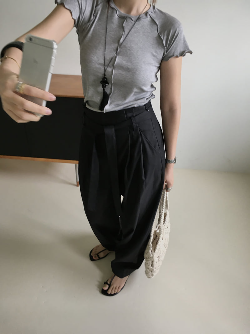 Made - Korean Women Fashion - #womensfashion - Moss Tee - 12