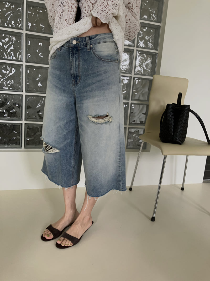 Made - Korean Women Fashion - #womensfashion - Wicked Denim Pants - 9