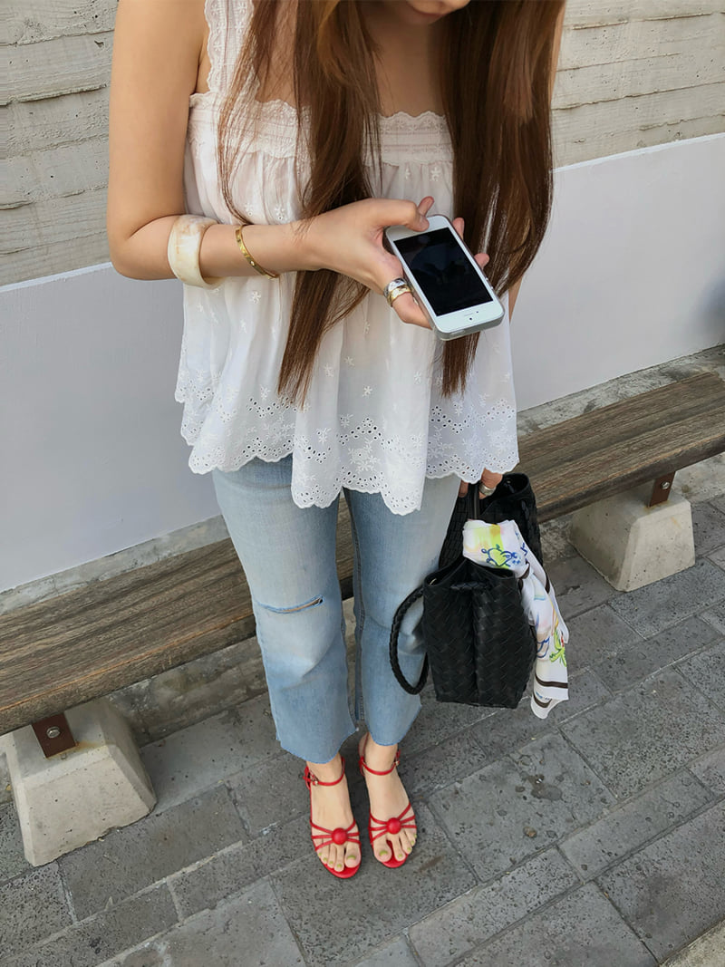 Made - Korean Women Fashion - #womensfashion - Cheese Blouse - 7