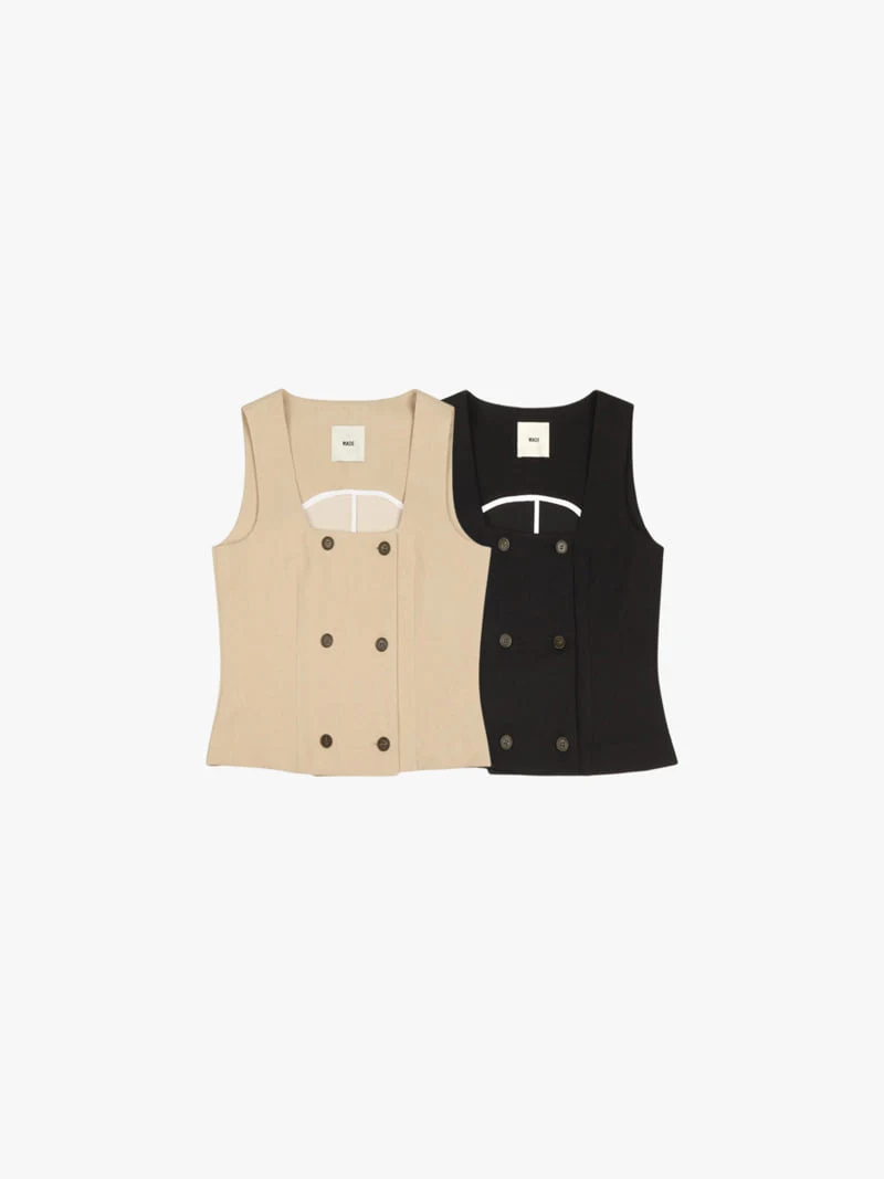 Made - Korean Women Fashion - #momslook - Maje Vest - 4