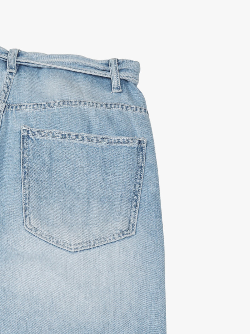Made - Korean Women Fashion - #womensfashion - Folder To Denim Pants - 5