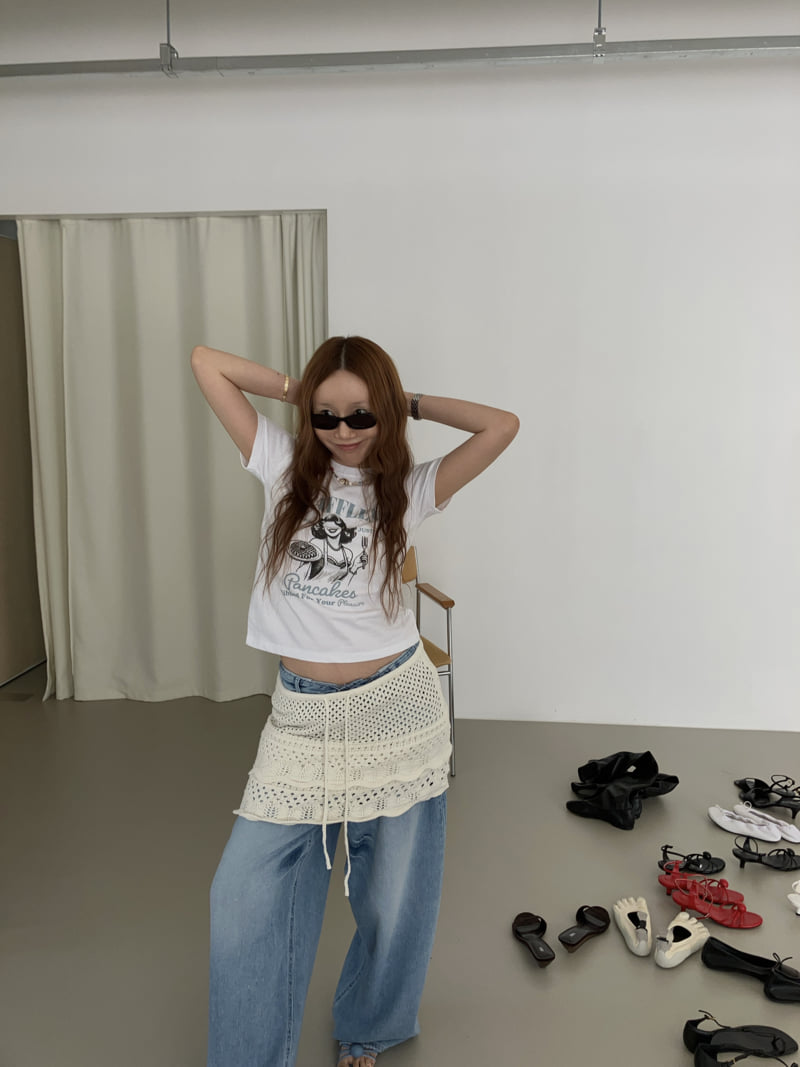 Made - Korean Women Fashion - #womensfashion - Waffle Tee - 8