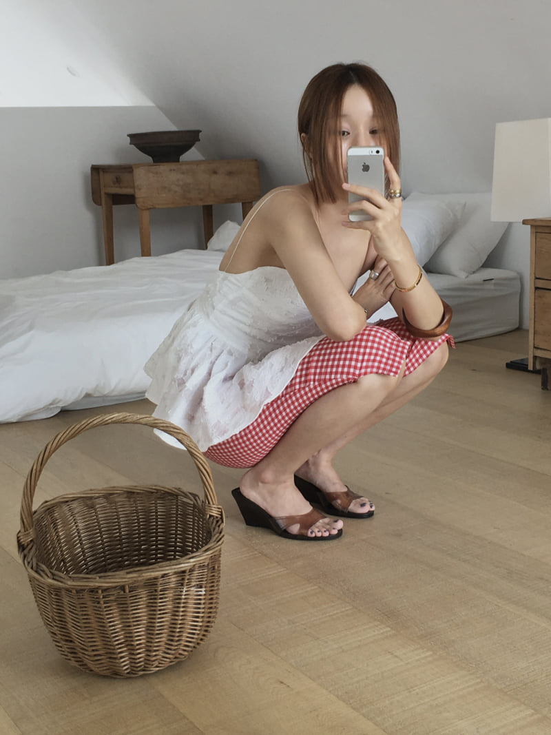 Made - Korean Women Fashion - #womensfashion - Sun Check Pants - 11