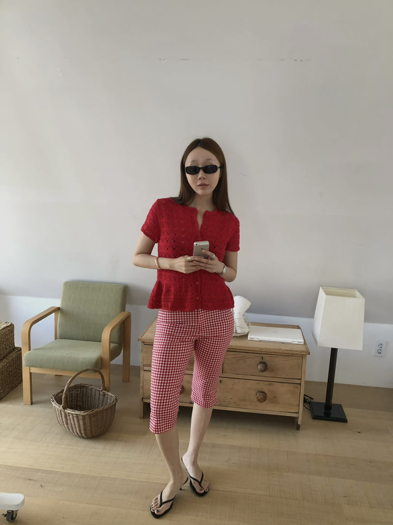 Made - Korean Women Fashion - #womensfashion - Sun Check Pants - 9
