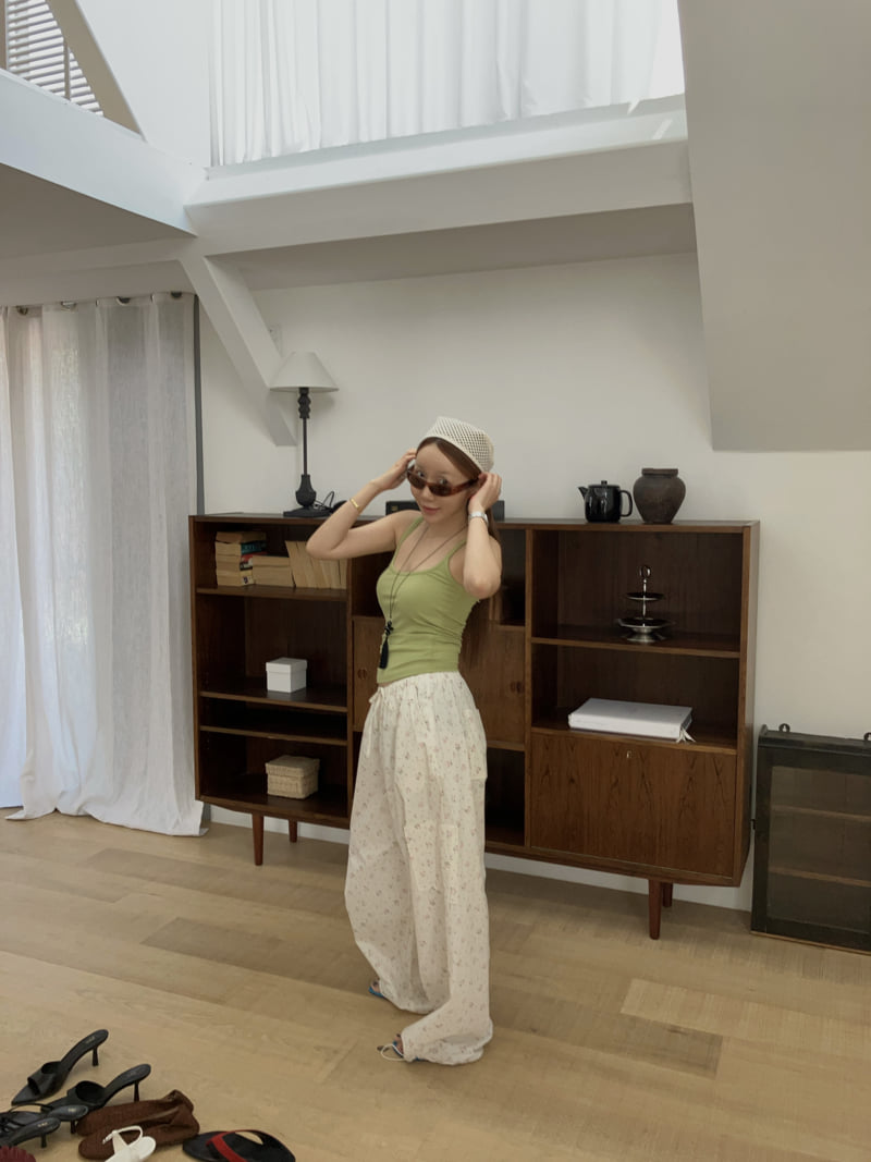 Made - Korean Women Fashion - #womensfashion - Flower Pants - 9