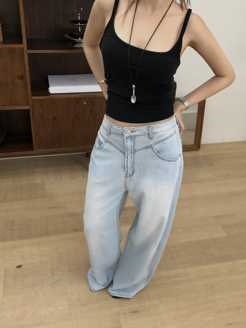 Made - Korean Women Fashion - #womensfashion - Jelly Denim Pants - 9