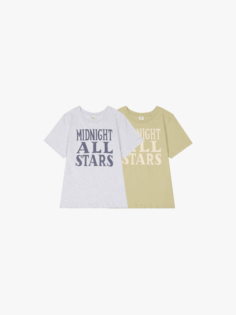 Made - Korean Women Fashion - #momslook - Midnight Tee - 4