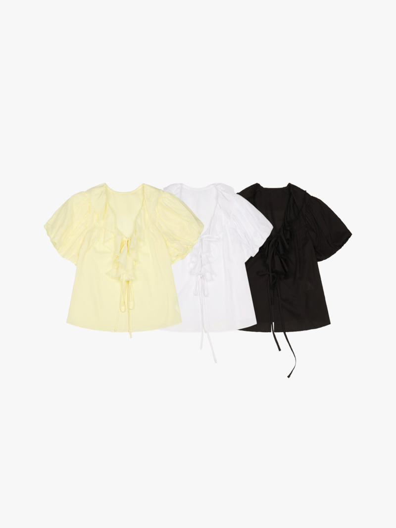 Made - Korean Women Fashion - #momslook - Momo Blouse - 4