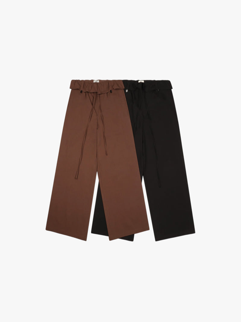 Made - Korean Women Fashion - #womensfashion - Folder Pants - 3
