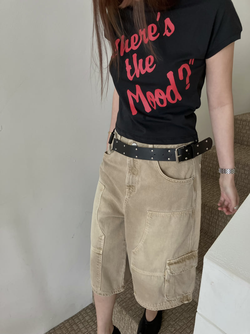 Made - Korean Women Fashion - #womensfashion - Mood Tee - 12
