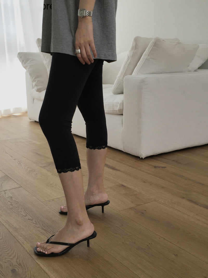 Made - Korean Women Fashion - #womensfashion - Race Leggings - 9