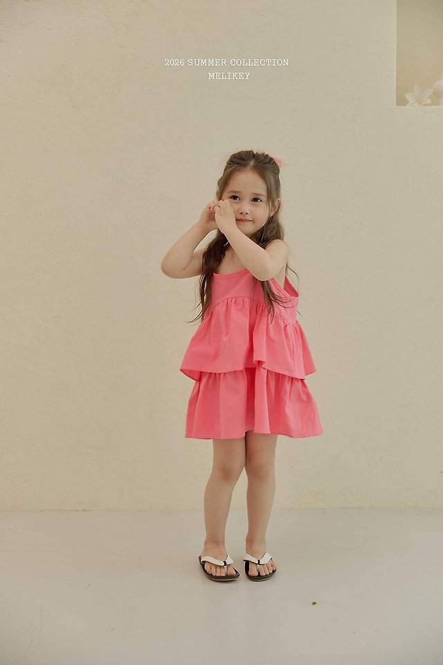 Melikey - Korean Children Fashion - #Kfashion4kids - Hawaii Cancan One-piece - 12
