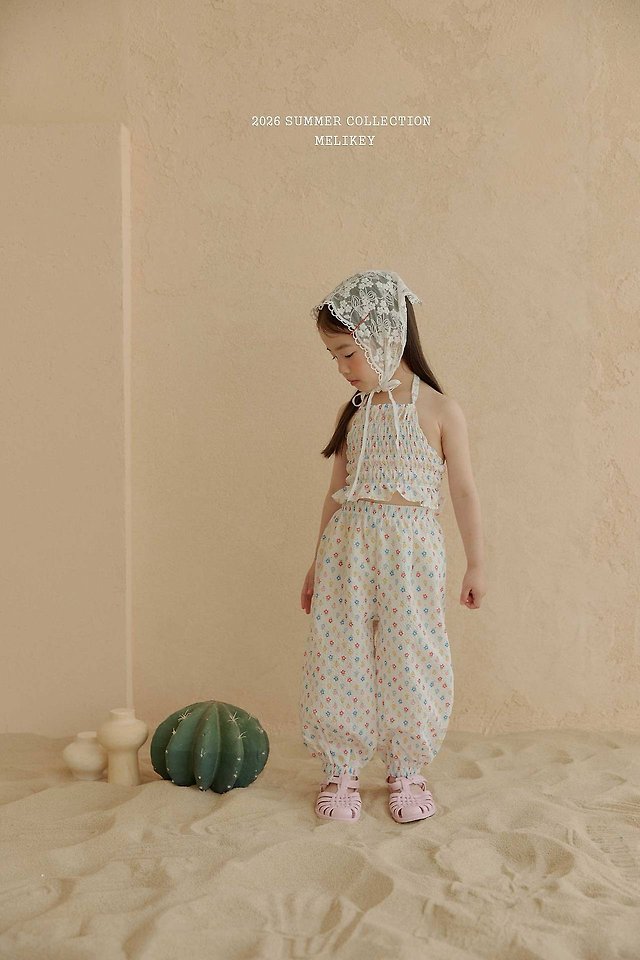 Melikey - Korean Children Fashion - #Kfashion4kids - Jelly Flower Jogger Pants - 11