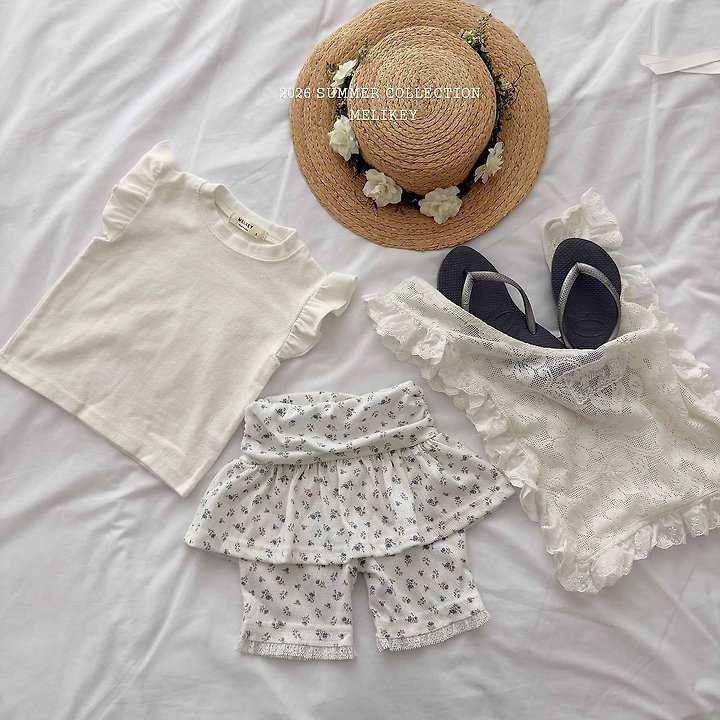 Melikey - Korean Children Fashion - #Kfashion4kids - Lace Frill Swim Cap - 9