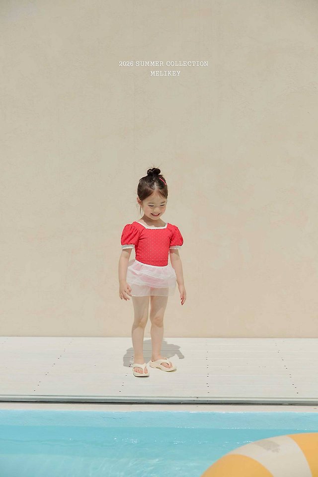 Melikey - Korean Children Fashion - #Kfashion4kids - Mini Dot Swimsuit - 6