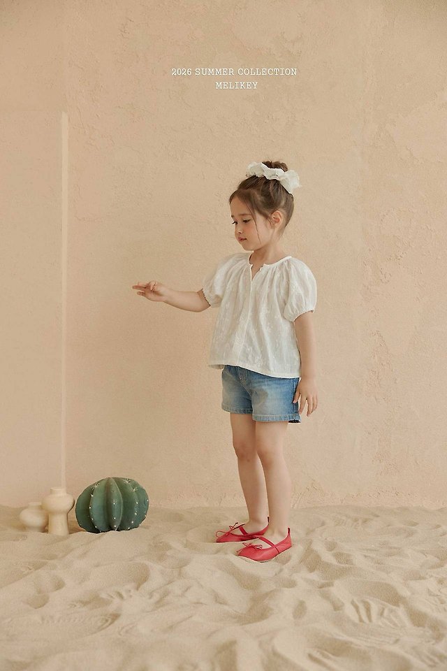Melikey - Korean Children Fashion - #childofig - Dandelion Shirring Blouse - 6