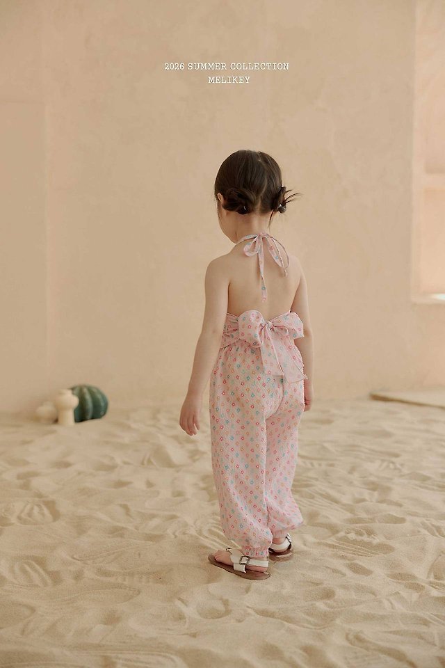 Melikey - Korean Children Fashion - #childofig - Jelly Flower Jogger Pants - 3