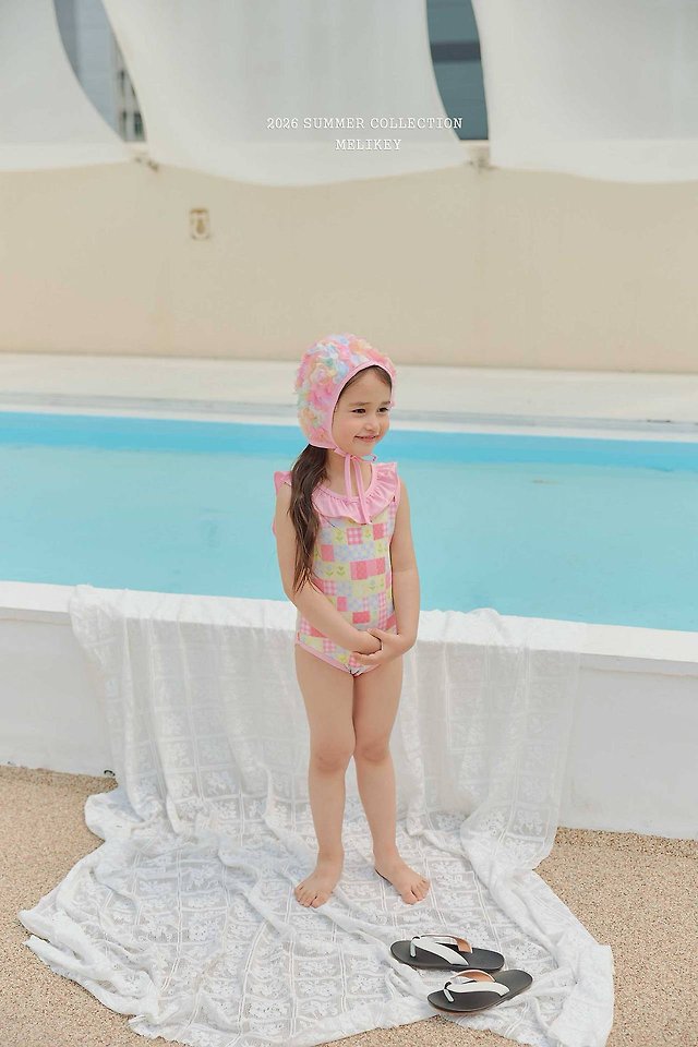 Melikey - Korean Children Fashion - #childofig - Garden Frill Swimsuit - 10